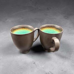 Baum Galaxy Coupe Ceramic Mugs Set of 2